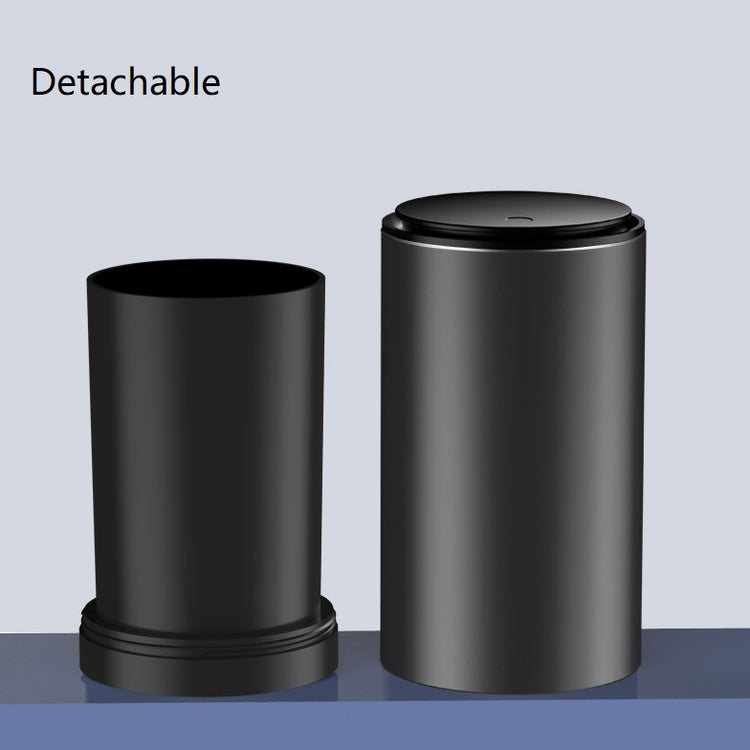 Portable Car Cup-holder Mini Car Trash Can with Lid