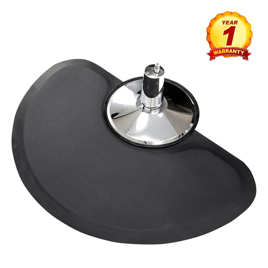 3'X5' Salon Barber Chair Anti-Fatigue Floor Mat Circle 1/2" Thick 0020
