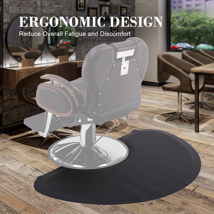 3'X5' Salon Barber Chair Anti-Fatigue Floor Mat Circle 1/2" Thick 0020