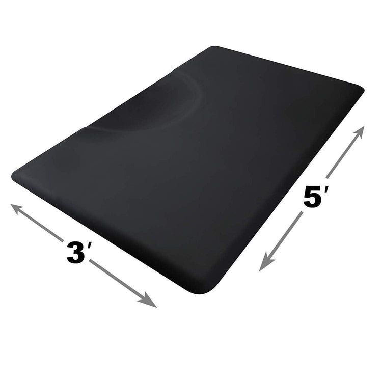 3'X5' Salon Barber Chair Anti-Fatigue Floor Mat Rectangle 1/2" Thick 0035