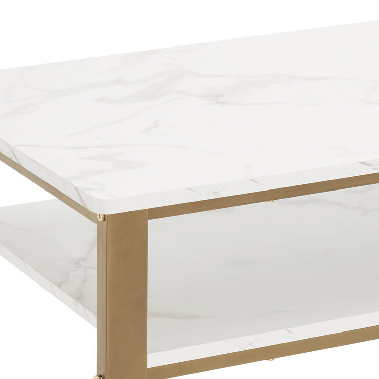 Marbling Texture Nail Table Manicure Workstation With Shelves 2408