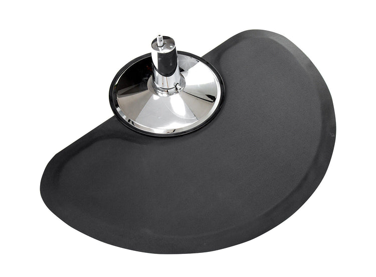 3'X5' Salon Barber Chair Anti-Fatigue Floor Mat Circle 1/2" Thick 0020