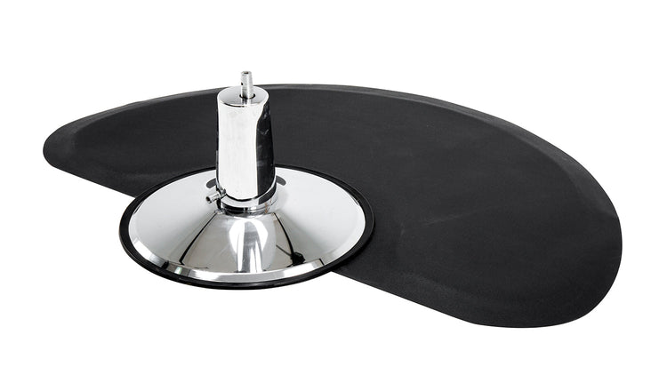 3'X4' Barber Mat Anti-Fatigue Floor Mat Circle 1"Thick 0025