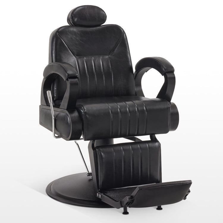 All Purpose Barber Chair,Reclining Hair Stylist Salon Chair With Headrest 9502