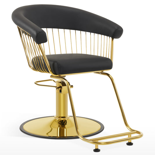 Hydraulic Salon Chair For Hair Stylist, Home Salon And Barbershop 8677