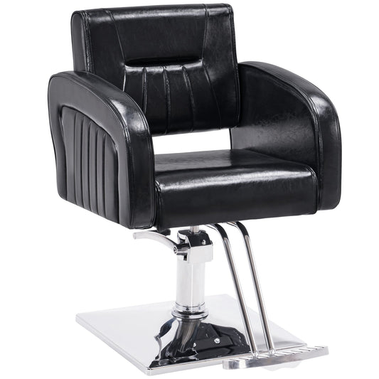 Salon Chair For Hair Stylist, Black Hydraulic Barber Spa Beauty Chair 8538