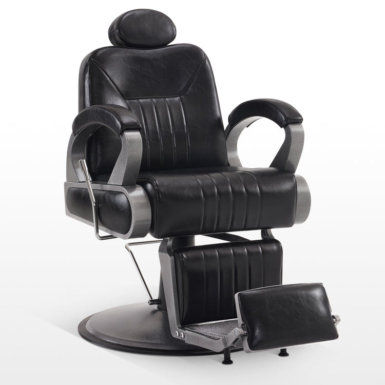 All Purpose Barber Chair,Reclining Hair Stylist Salon Chair With Headrest 9502
