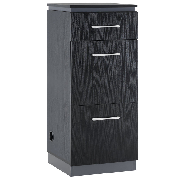 Multi-Purpose Salon Barber Cabinet With Holder&Plug Holes For Hair Styling 2002