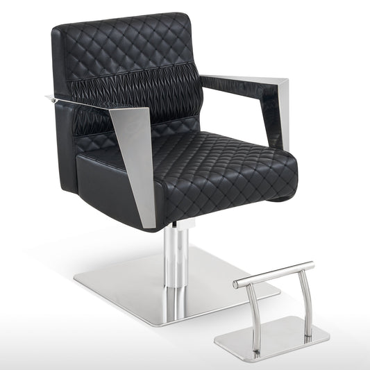 Salon Chair, 440Lbs Hydraulic Pump Styling Chair For Barbershop 8630