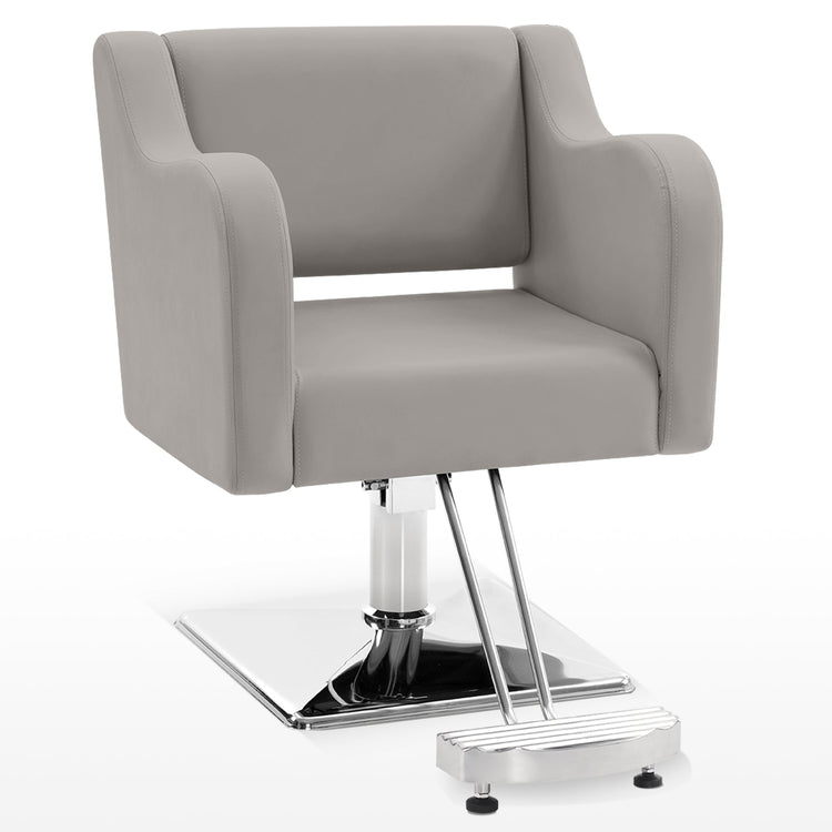 Salon Chair For Hair Stylist, Hydraulic Barber Styling Chair Brown 3802