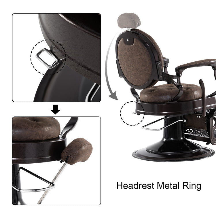 Maximilian Vintage Barber Chair