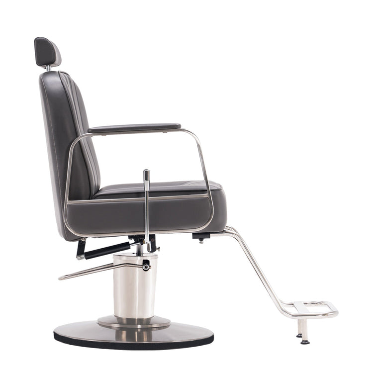 Barber Chair For Hair Stylist, All Purpose Reclining Salon Styling Chair 8548
