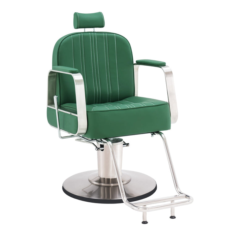 Barber Chair For Hair Stylist, All Purpose Reclining Salon Styling Chair 8548