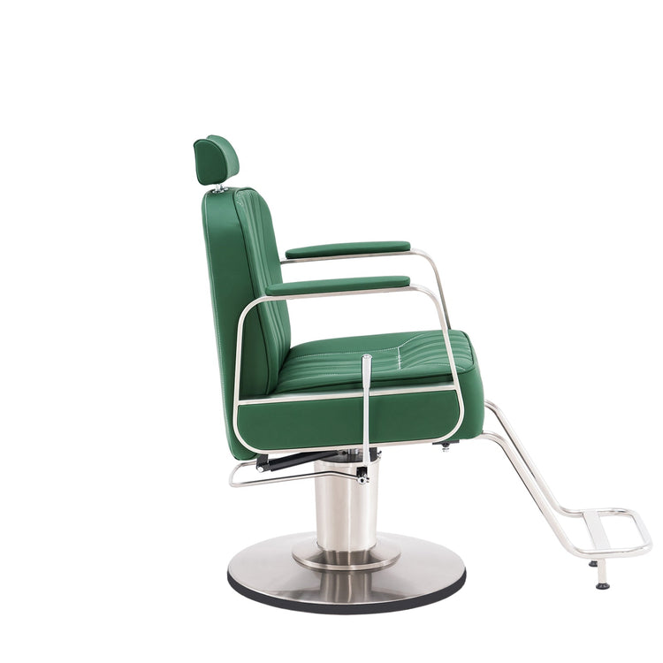 Barber Chair For Hair Stylist, All Purpose Reclining Salon Styling Chair 8548