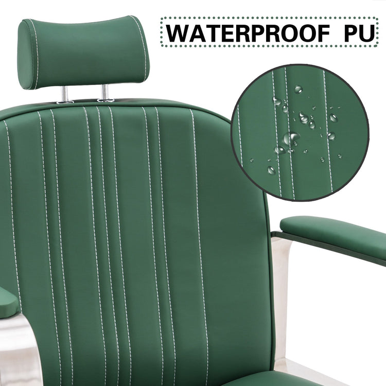 Barber Chair For Hair Stylist, All Purpose Reclining Salon Styling Chair 8548
