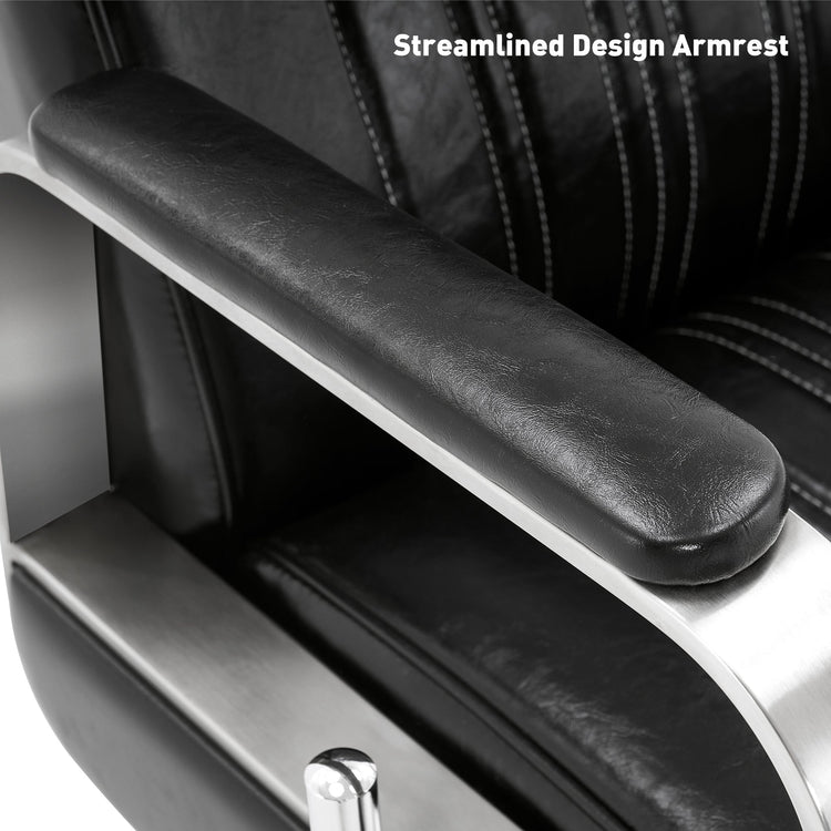 Barber Chair For Hair Stylist, All Purpose Reclining Salon Styling Chair 8548