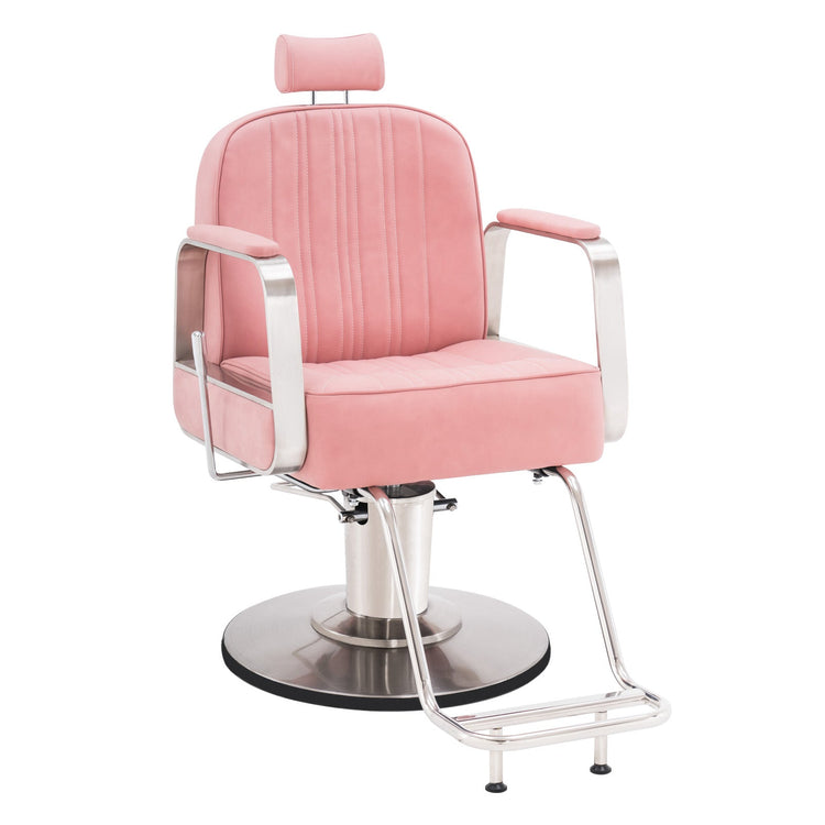 Barber Chair For Hair Stylist, All Purpose Reclining Salon Styling Chair 8548