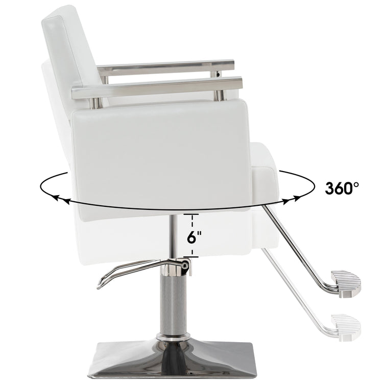 Salon Chair, Styling Chair For Hair Stylist, Home Salon Spa Equipment 8808