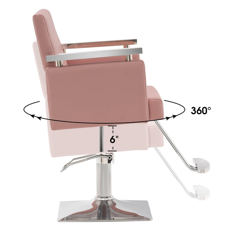 Salon Chair, Styling Chair For Hair Stylist, Home Salon Spa Equipment 8808