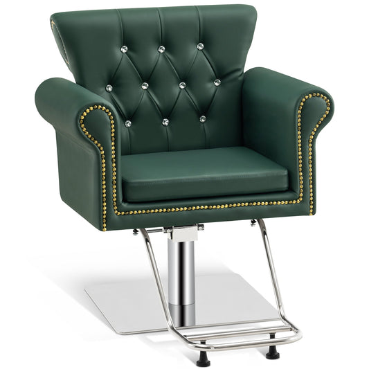 Hydraulic Salon Chair, Vintage Hair Styling Spa Salon Equipment 8899