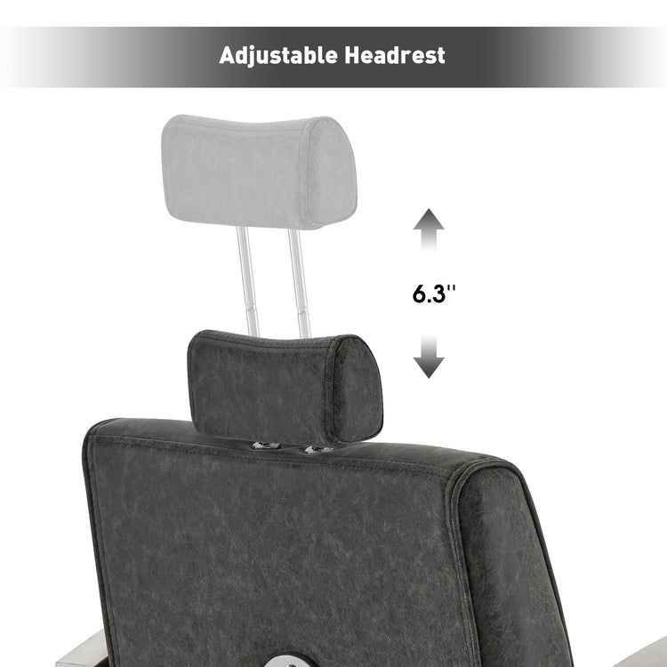 Barber Chair For Barbershop,Reclining Salon Chair For Hair Stylist 9180