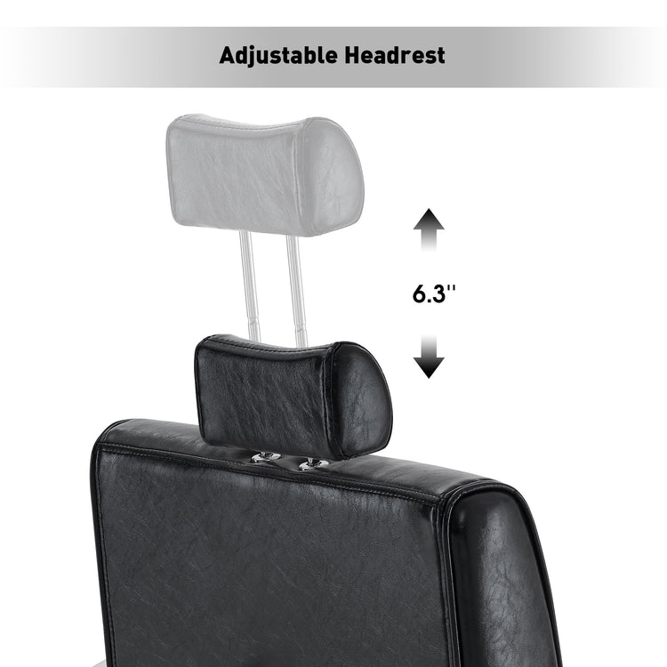 Barber Chair For Barbershop,Reclining Salon Chair For Hair Stylist 9180