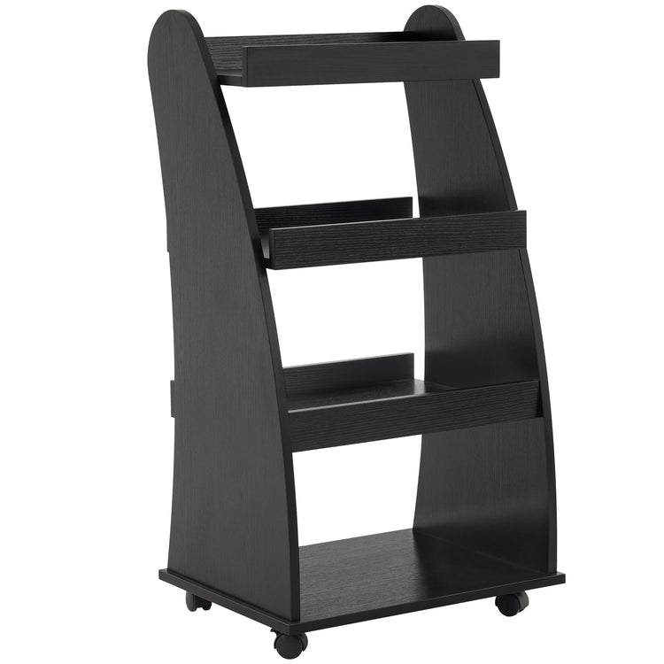 Maxine 4-Tier Rolling Storage Shelf Organizer
