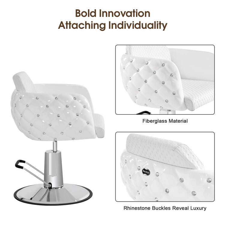 Salon Chair For Hair Stylist, Styling Chair For Home Salon Barbershop 8609