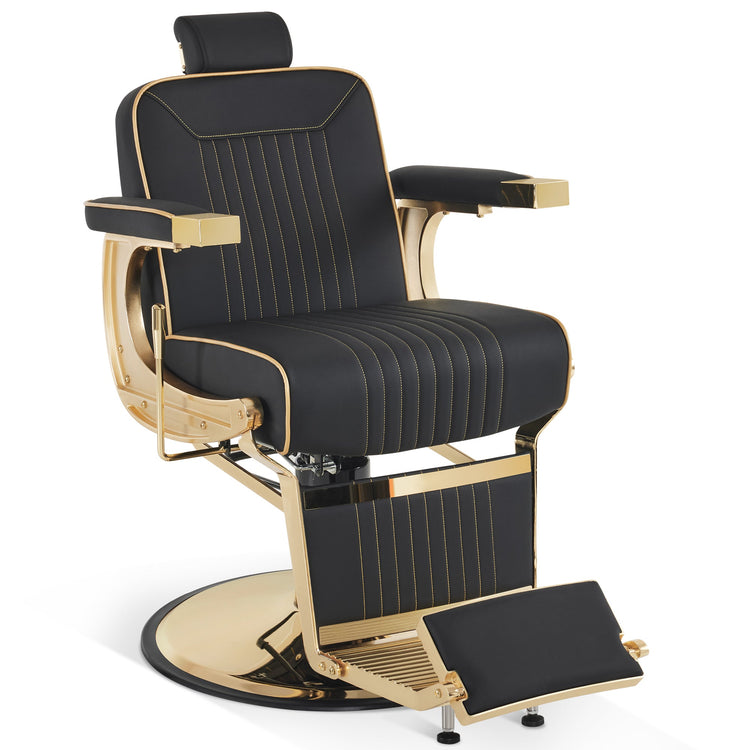 Reclining Barber Chair, Hydraulic Styling Salon Chair For Hair Stylist 8334