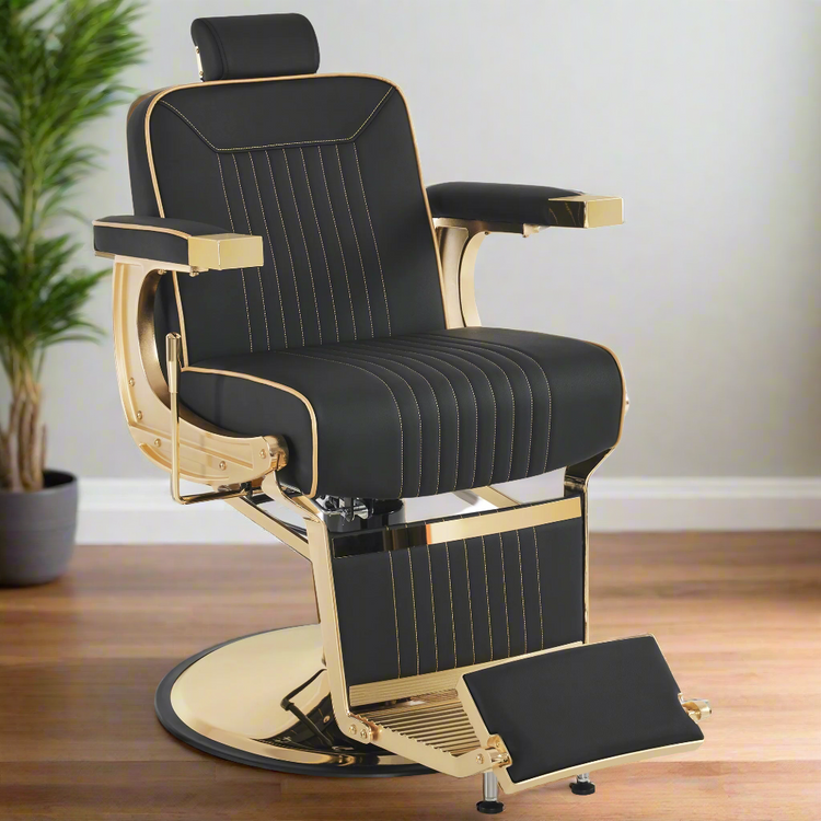 Reclining Barber Chair, Hydraulic Styling Salon Chair For Hair Stylist 8334
