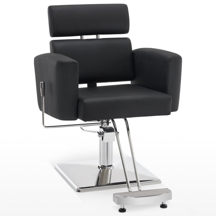 Barber Salon Chair For Hair Stylist, Hydraulic Reclining Styling Chair 9410