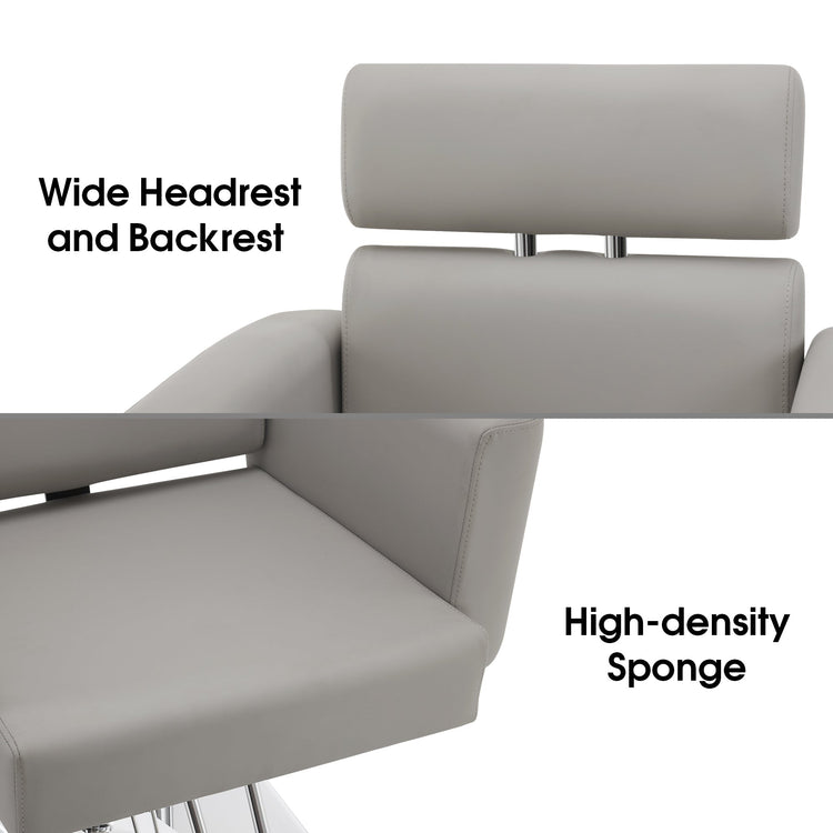 Barber Salon Chair For Hair Stylist, Hydraulic Reclining Styling Chair 9410