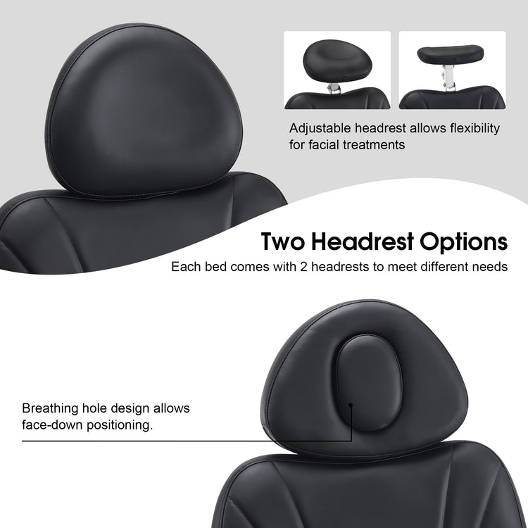 Full Electrical 4 Motor Facial Beauty Bed, 400 Lbs Capacity, 3 Preset Positions 2119