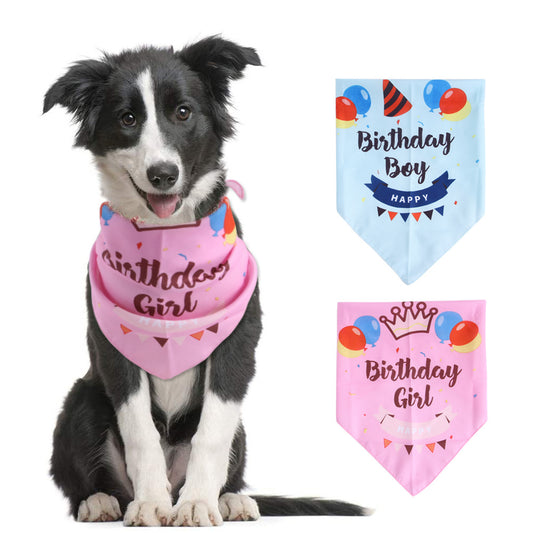 Birthday Boy/Birthday Girl Pet Bandana